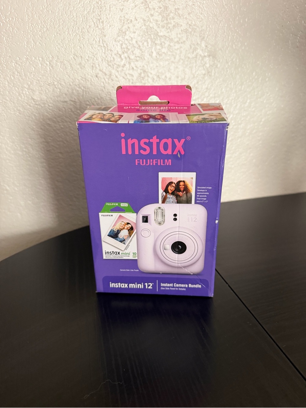 Fujifilm Instax Mini 12 Instant Camera Bundle - Pink